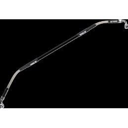 Latiguillo de freno de acero inoxidable trenzado Moose Racing - H01-2-010/P-CL
