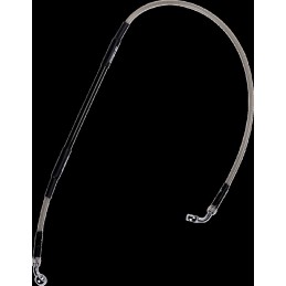 Latiguillo de freno de acero inoxidable trenzado Moose Racing - H01-2-014/P-CL