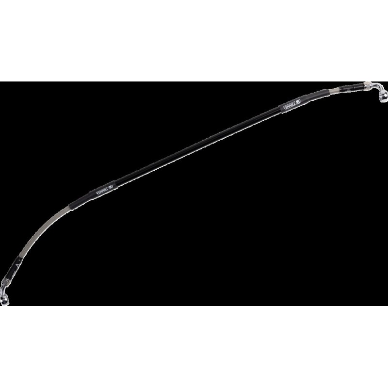 Latiguillo de freno de acero inoxidable trenzado Moose Racing - H01-2-022/P-CL