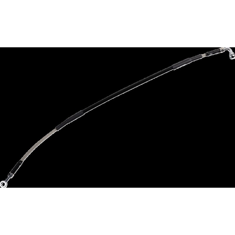 Latiguillo de freno de acero inoxidable trenzado Moose Racing - H01-2-027/P-CL