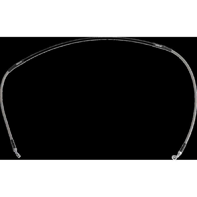 Latiguillo de freno de acero inoxidable trenzado Moose Racing - H02-1-036/P-CL