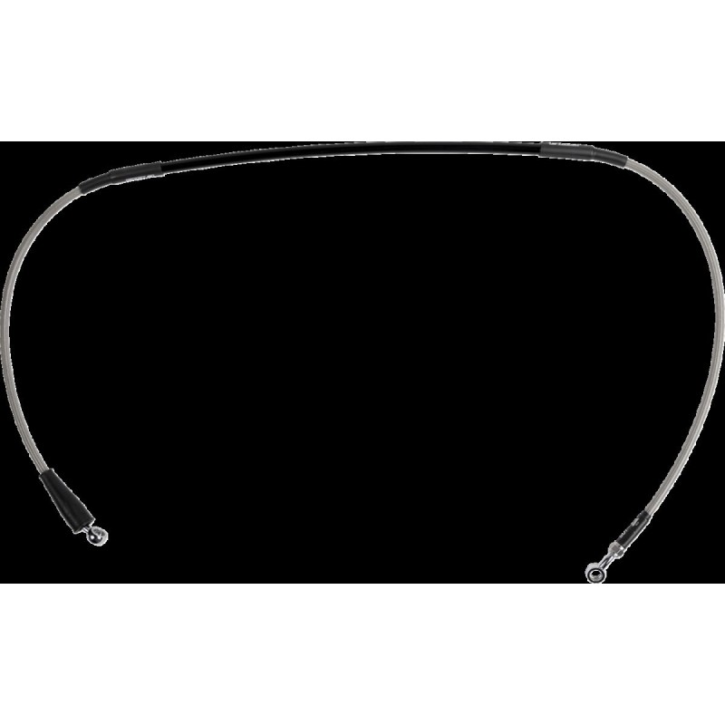 Latiguillo de freno de acero inoxidable trenzado Moose Racing - H02-1-069/P-CL