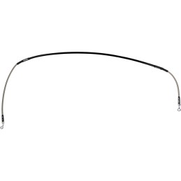 Latiguillo de freno de acero inoxidable trenzado Moose Racing - H02-1-073/P