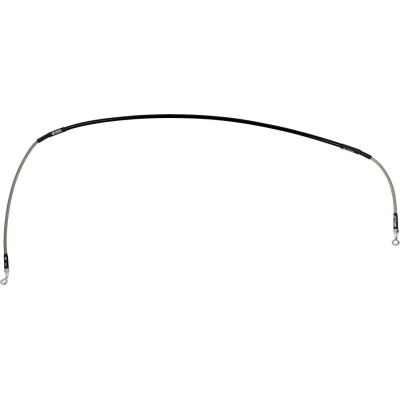 Latiguillo de freno de acero inoxidable trenzado Moose Racing - H02-1-073/P