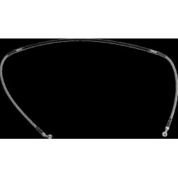 Latiguillo de freno de acero inoxidable trenzado Moose Racing - H02-1-075/P-CL