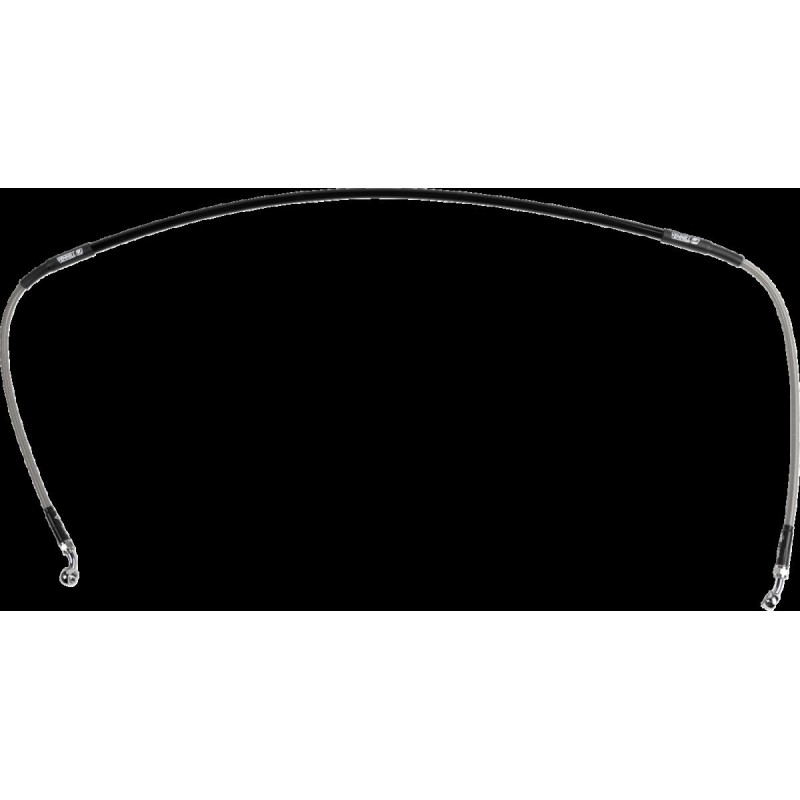 Latiguillo de freno de acero inoxidable trenzado Moose Racing - H02-1-076/P-CL