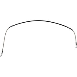 Latiguillo de freno de acero inoxidable trenzado Moose Racing - H02-1-077/P
