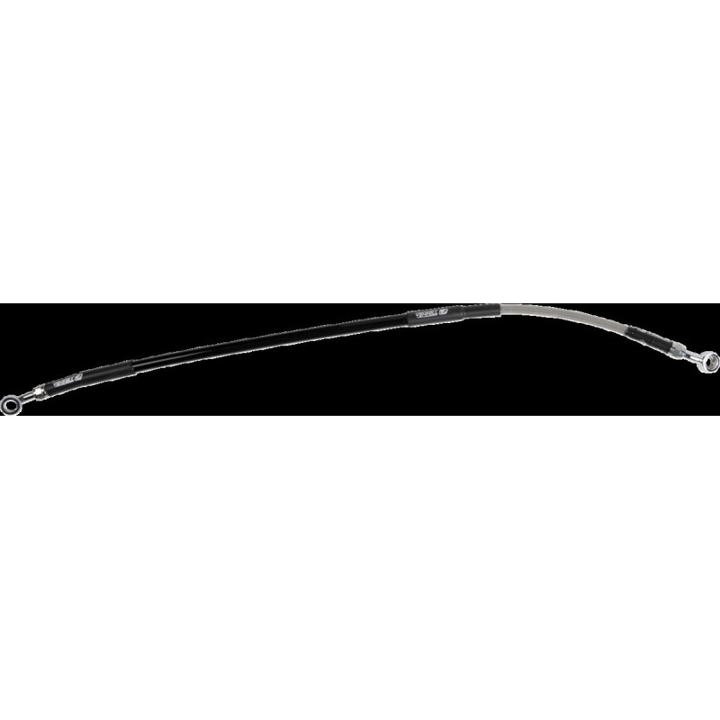 Latiguillo de freno de acero inoxidable trenzado Moose Racing - H02-2-037/P-CL