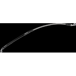 Latiguillo de freno de acero inoxidable trenzado Moose Racing - H02-2-039/P-CL