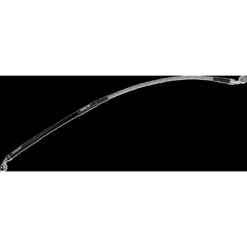 Latiguillo de freno de acero inoxidable trenzado Moose Racing - H02-2-039/P-CL