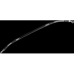 Latiguillo de freno de acero inoxidable trenzado Moose Racing - H02-2-041/P-CL