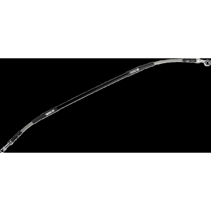 Latiguillo de freno de acero inoxidable trenzado Moose Racing - H02-2-041/P-CL