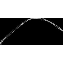 Latiguillo de freno de acero inoxidable trenzado Moose Racing - H02-2-042/P-CL