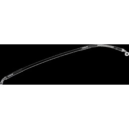 Latiguillo de freno de acero inoxidable trenzado Moose Racing - H02-2-043/P-CL