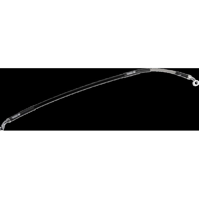 Latiguillo de freno de acero inoxidable trenzado Moose Racing - H02-2-043/P-CL