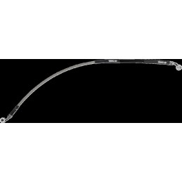 Latiguillo de freno de acero inoxidable trenzado Moose Racing - H02-2-044/P-CL
