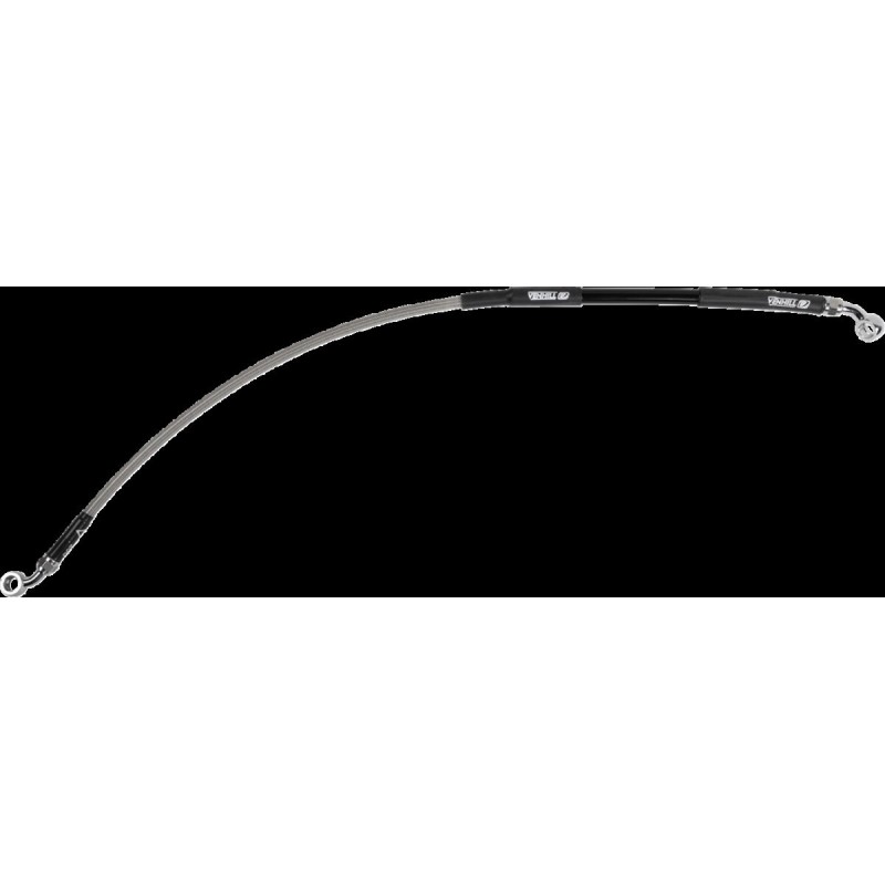 Latiguillo de freno de acero inoxidable trenzado Moose Racing - H02-2-044/P-CL
