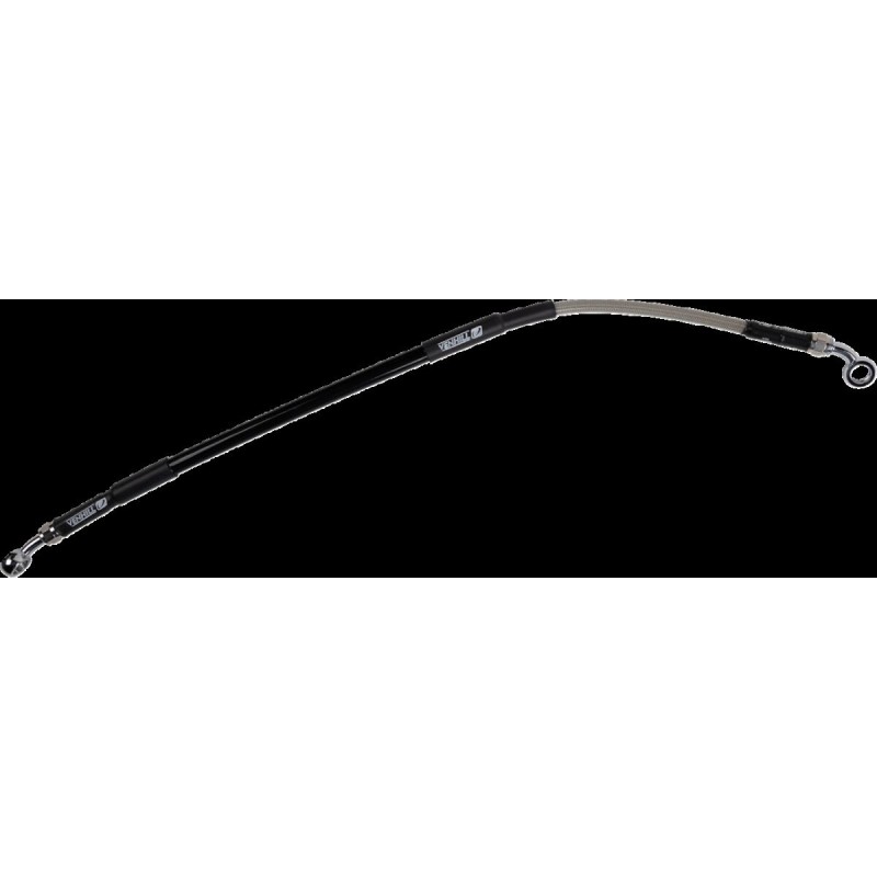 Latiguillo de freno de acero inoxidable trenzado Moose Racing - H02-2-045/P-CL
