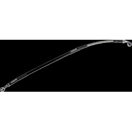 Latiguillo de freno de acero inoxidable trenzado Moose Racing - H02-2-046/P-CL