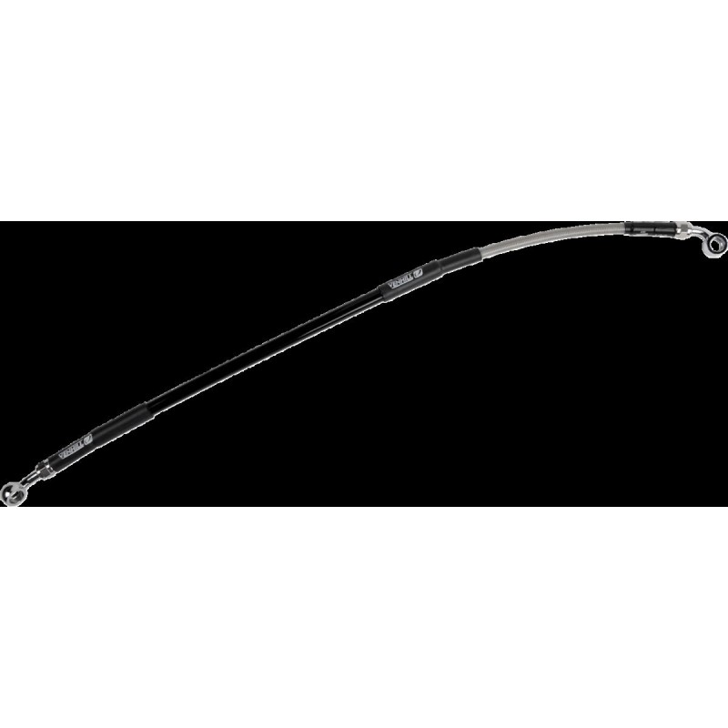 Latiguillo de freno de acero inoxidable trenzado Moose Racing - H02-2-046/P-CL