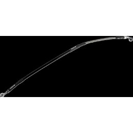 Latiguillo de freno de acero inoxidable trenzado Moose Racing - H02-2-047/P-CL