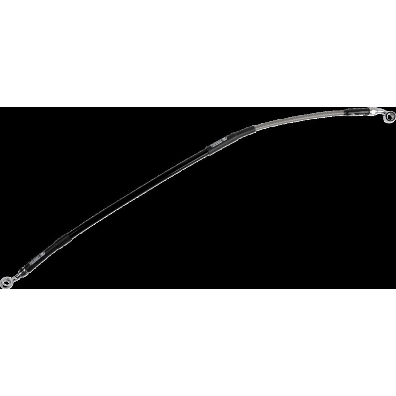 Latiguillo de freno de acero inoxidable trenzado Moose Racing - H02-2-047/P-CL