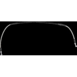 Latiguillo de freno de acero inoxidable trenzado Moose Racing - K01-1-030/P-CL