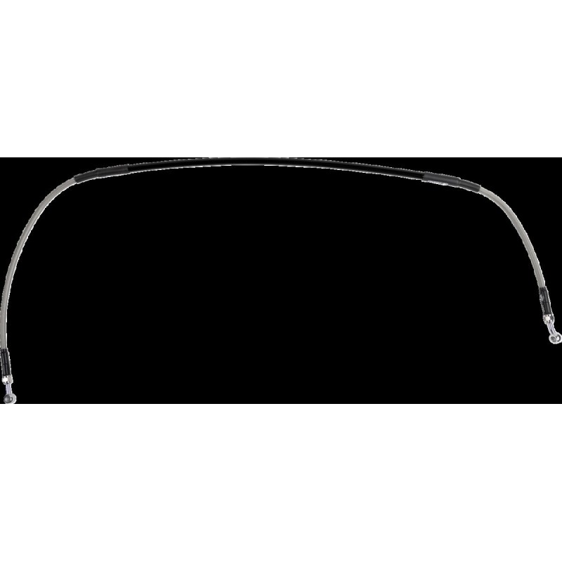 Latiguillo de freno de acero inoxidable trenzado Moose Racing - K01-1-030/P-CL