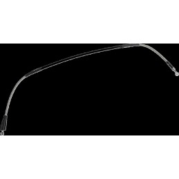 Latiguillo de freno de acero inoxidable trenzado Moose Racing - K01-1-037/P-CL