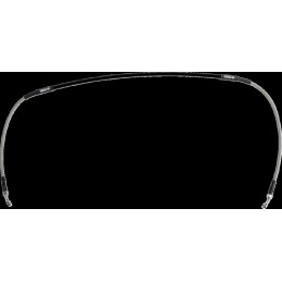 Latiguillo de freno de acero inoxidable trenzado Moose Racing - K01-1-038/P-CL