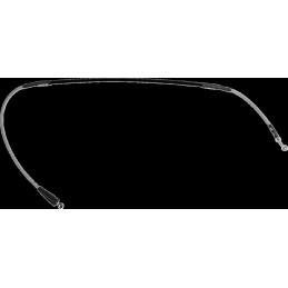 Latiguillo de freno de acero inoxidable trenzado Moose Racing - K01-1-040/P-CL