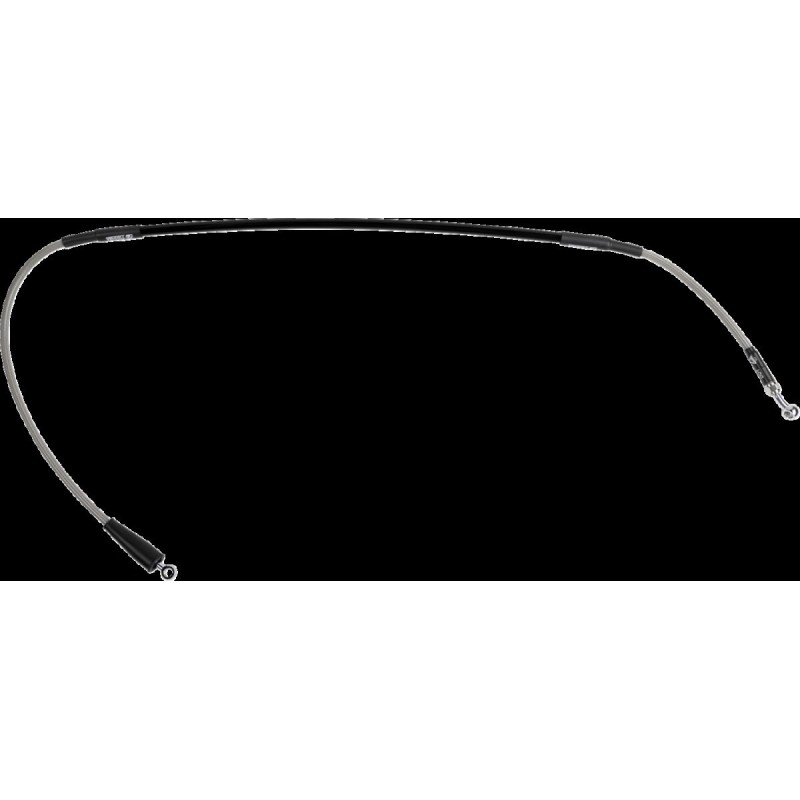 Latiguillo de freno de acero inoxidable trenzado Moose Racing - K01-1-040/P-CL
