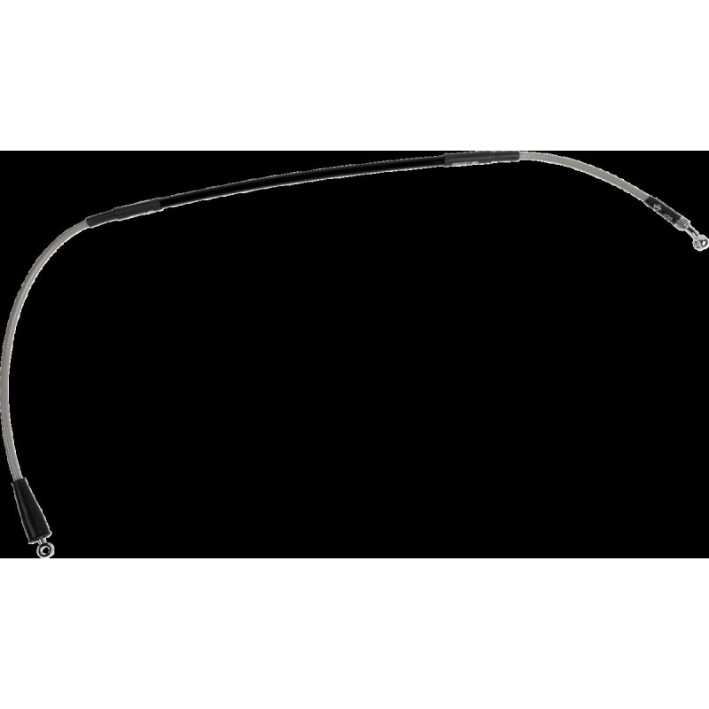 Latiguillo de freno de acero inoxidable trenzado Moose Racing - K01-1-041/P-CL