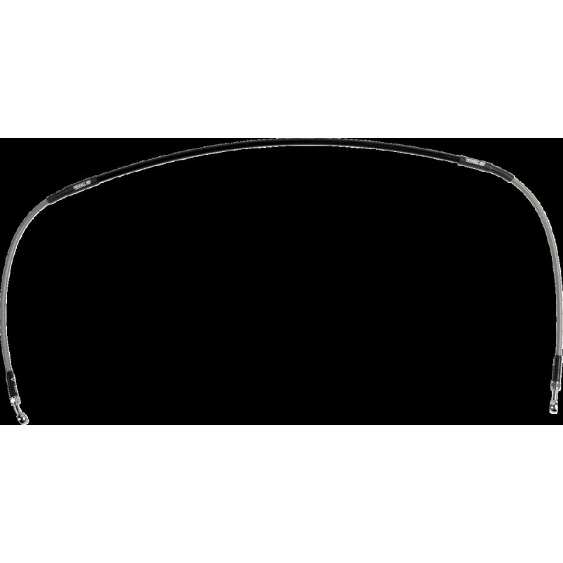 Latiguillo de freno de acero inoxidable trenzado Moose Racing - K01-1-044/P-CL