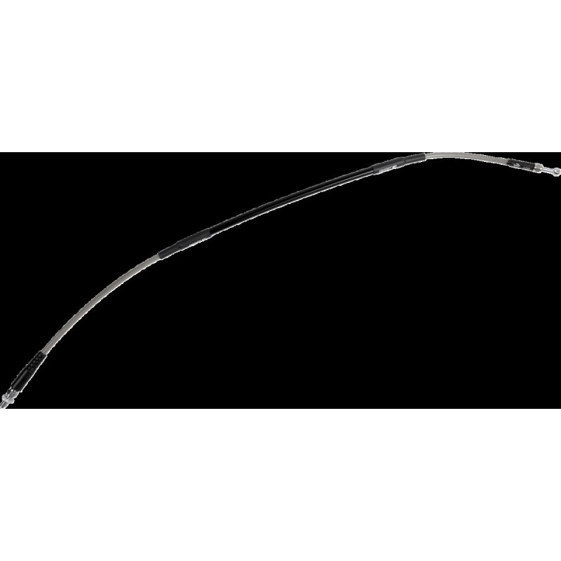 Latiguillo de freno de acero inoxidable trenzado Moose Racing - K01-1-047/P-CL