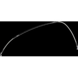 Latiguillo de freno de acero inoxidable trenzado Moose Racing - K01-1-048/P-CL