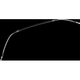 Latiguillo de freno de acero inoxidable trenzado Moose Racing - K01-1-049/P-CL