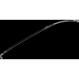 Latiguillo de freno de acero inoxidable trenzado Moose Racing - K01-2-019/P-CL