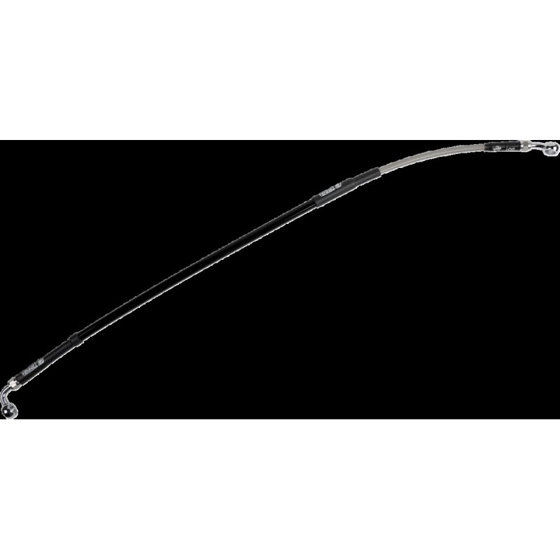 Latiguillo de freno de acero inoxidable trenzado Moose Racing - K01-2-019/P-CL