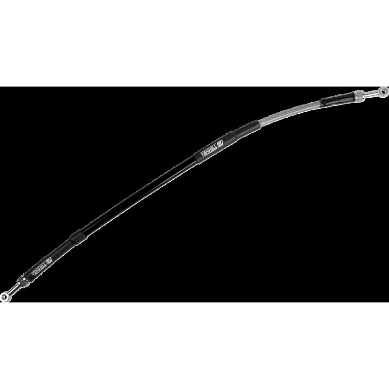 Latiguillo de freno de acero inoxidable trenzado Moose Racing - K01-2-025/P-CL
