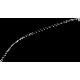 Latiguillo de freno de acero inoxidable trenzado Moose Racing - K01-2-026/P-CL