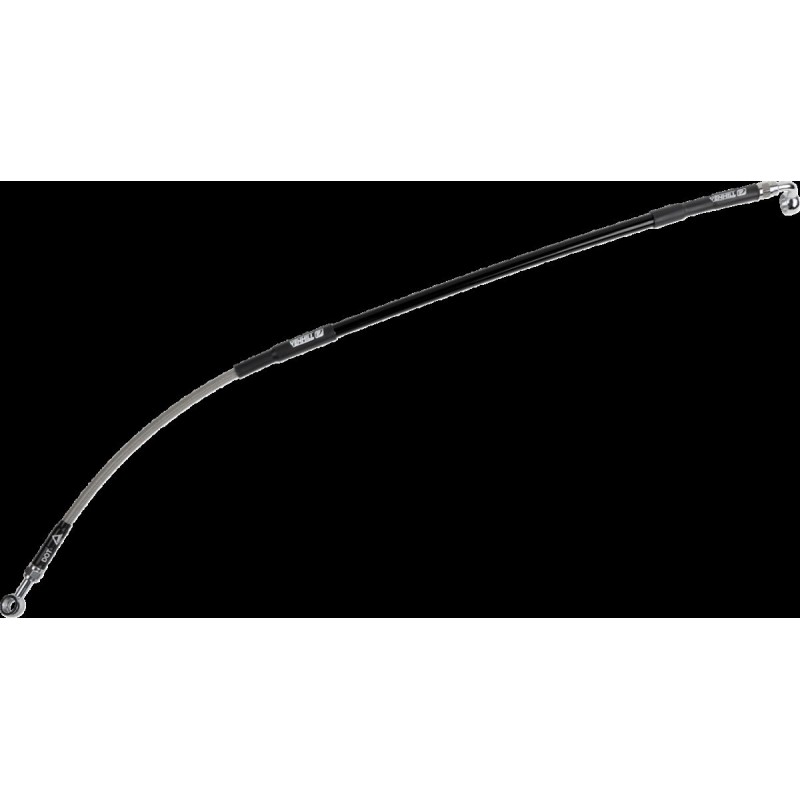 Latiguillo de freno de acero inoxidable trenzado Moose Racing - K01-2-026/P-CL