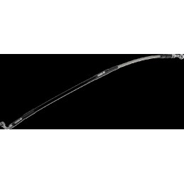 Latiguillo de freno de acero inoxidable trenzado Moose Racing - K01-2-032/P-CL