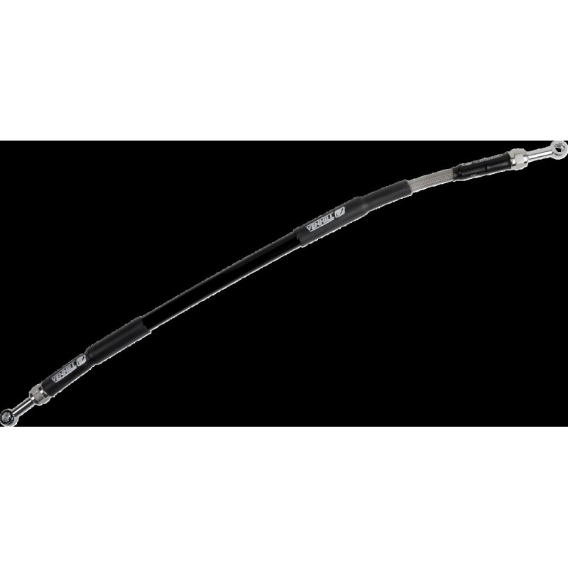 Latiguillo de freno de acero inoxidable trenzado Moose Racing - K01-2-033/P-CL