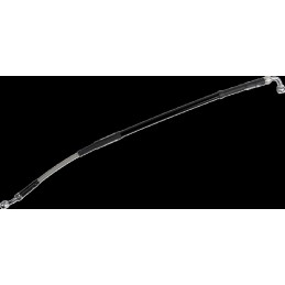 Latiguillo de freno de acero inoxidable trenzado Moose Racing - K01-2-034/P-CL
