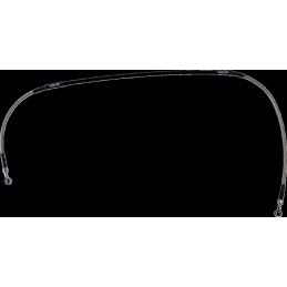 Latiguillo de freno de acero inoxidable trenzado Moose Racing - K02-1-025/P