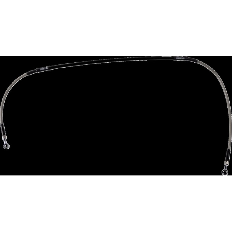 Latiguillo de freno de acero inoxidable trenzado Moose Racing - K02-1-025/P