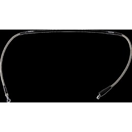 Latiguillo de freno de acero inoxidable trenzado Moose Racing - K02-1-034/P-CL