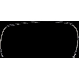 Latiguillo de freno de acero inoxidable trenzado Moose Racing - K02-1-047/P