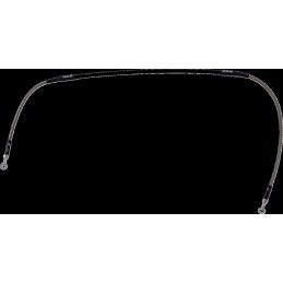 Latiguillo de freno de acero inoxidable trenzado Moose Racing - K02-1-051/P-CL